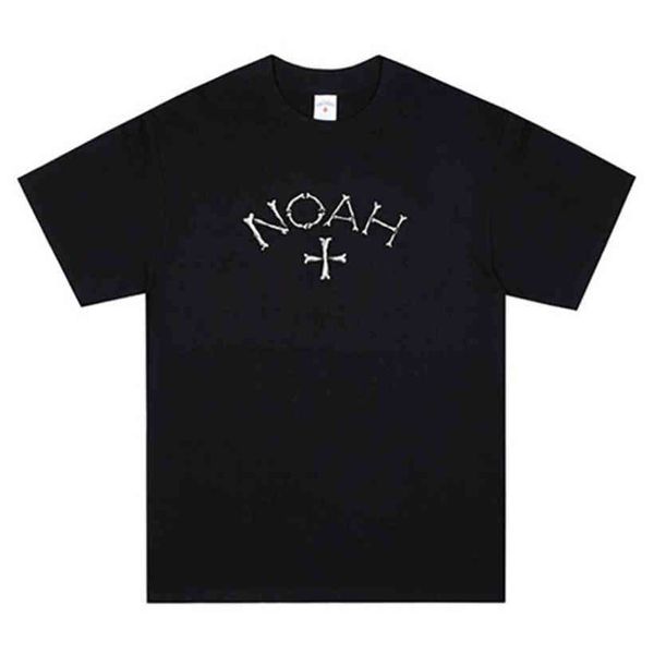 

american famous high street brand noah botten core tea 100% katoen streetwear oversized comfort, White;black