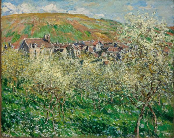 

claude monet flowering plum trees home decor handcrafts /hd print oil painting on canvas wall art canvas pictures 201113