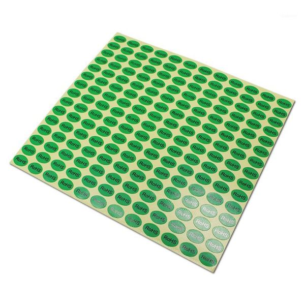 

retail ellipse electronic products packaging labels oval rohs printed environment protecting label stickers paper sheet1