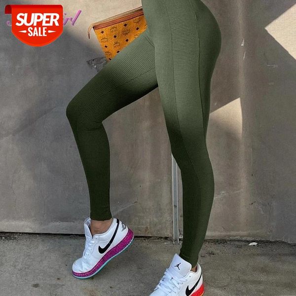 

women jogger pants solid ribbed knitted high waist sport legging sweatpants push up fitness outfit cargo pants workout trousers #bp68, Black;white