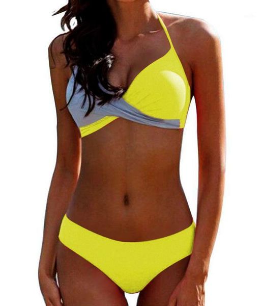

bikinis set solid swimwear women bikini swimsuit beach wear 2021 biquini maillot de bain push up swimming suit triangle bathers1