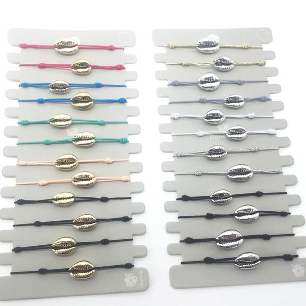 

charm bracelets 12pcs/set ethnic fashion love charms bangles yoga adjustable bead bracelet handmade braided for women jewelry, Golden;silver