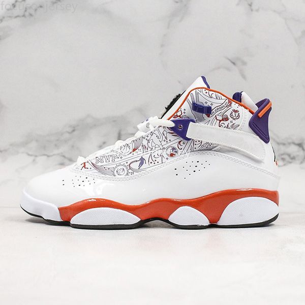 

новые кольца мужчин обувь для баскетбола 6s rare vintage champion пакет щепка wolf white blue jumpman мужские женские кроссовки sports трене