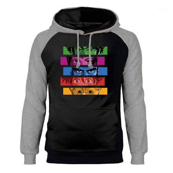 

too good too bad hoodies sweatshirts men harajuku raglan hooded hoodie winter autumn fleece warm japanese anime print sportswear1, Black