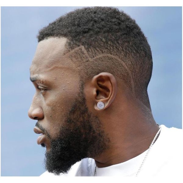 

12mm iced out bling cz round earring gold silver color plated stud earrings screw back fashion jlltad home003, Golden;silver