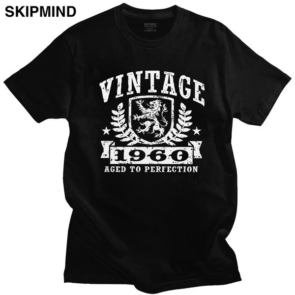 

classic retro tshirt vintage 1960 short sleeve pure t shirt round neck casual 60 yeas old birthday tee shirt sport hooded sweatshirt hoodie