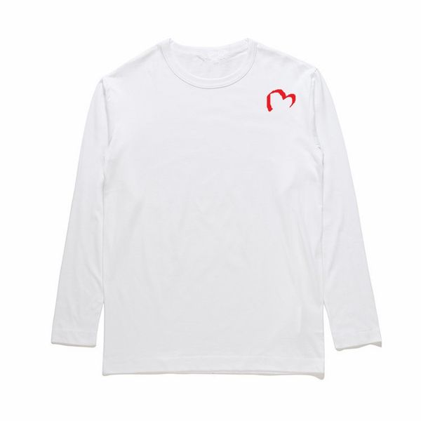 

spring autumn skateboard streetwear men women embroidery t-shirt clothing tee long sleeve t-shirt casual, White;black