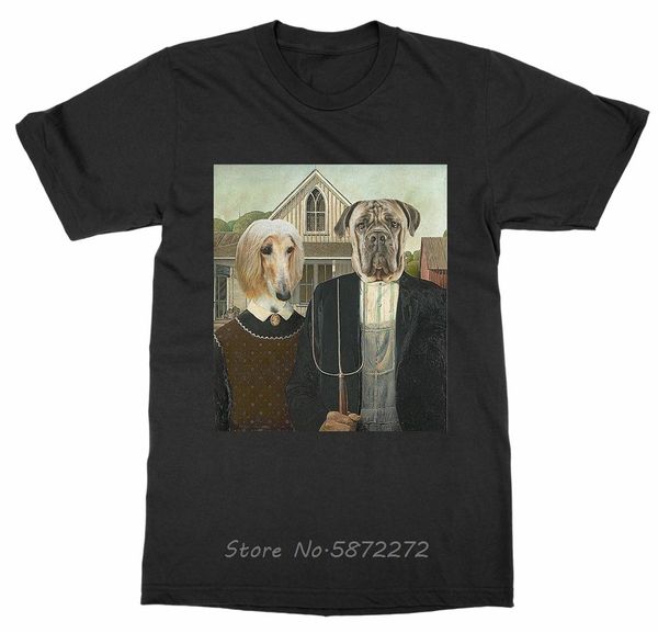 

american dogthic t-shirt gothic art painting pet tshirt funny t shirt men o-neck tees hip hop sport hooded sweatshirt hoodie
