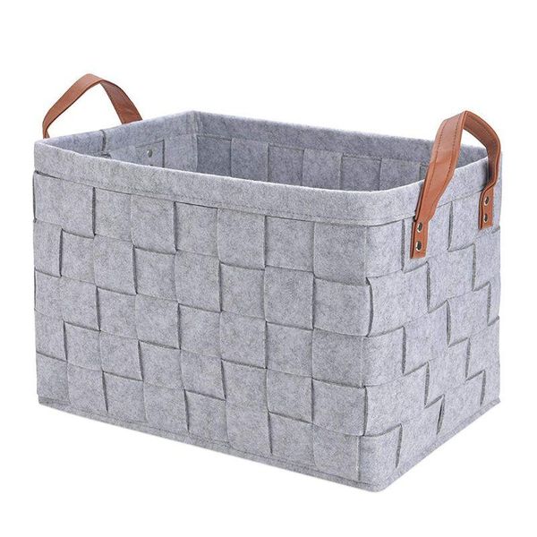 

women girl felt handbag organizer desk pocket purse storage bag stationery case travel