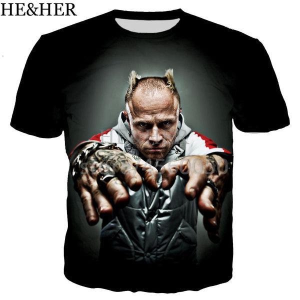 

singer keith flint men summer cool for 3d print shirts aesthetic humor hentai men clothing