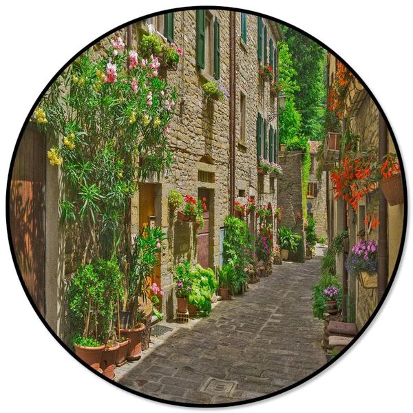

carpets italy street house flower pot retro carpet kids room area rugs modern anti-slip floor mat for bedroom living home decor