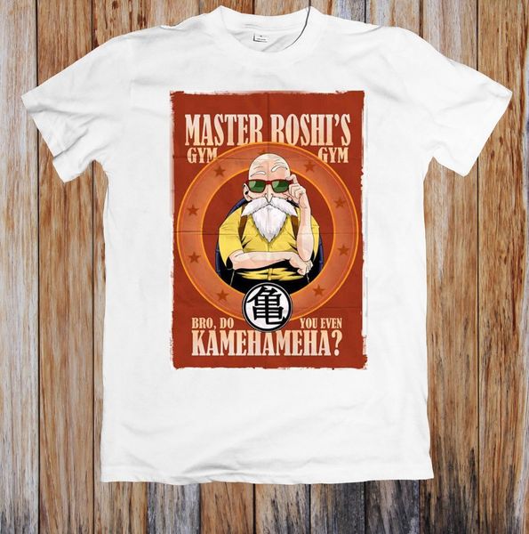 

2020 t-shirt men 100% cotton master roshi muten gyms t-shirt screen printing t shirts sport hooded sweatshirt hoodie