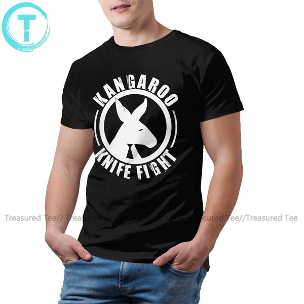 

kangaroo kangaroo knife fight short sleeve oversize casual 100 cotton funny hoodie designers t shirts sweatshirt