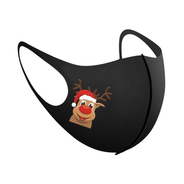 

2020 с рождеством санта-клаус олень открытый маски новогодний подарок новогодние украшения для дома noel 2021