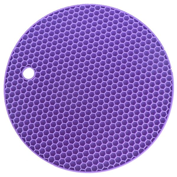 

multifunctional round silicone nonslip heat resistant silicone table mats coaster cushion place mat pot holder kitchen accessories 188 k2