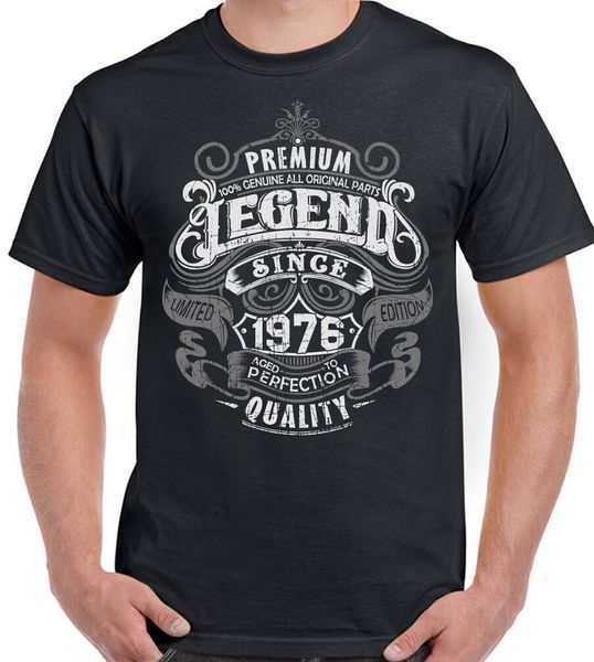 

premium legend since 1976 43rd birthday mens funny t-shirt 43 year old tee shirt cotton short sleeve sport hooded sweatshirt hoodie