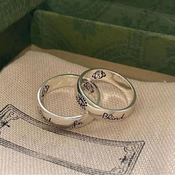 

designer ring luxury fashion charm rings men's and women's temperament couple ring jewelry gift243t, Silver