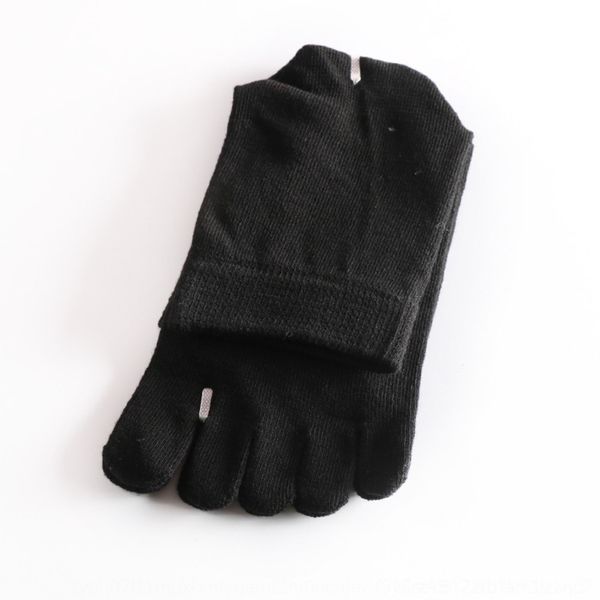 

bxvuz five-finger keep warm socks cotton men's toe socks mid-length autumn j winter five-toe warm jz6hg and moisture-absorbing sweat-ab, Black