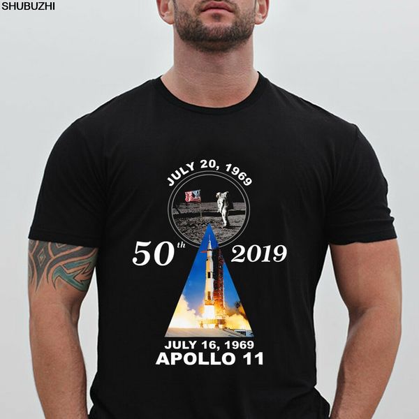 

apollo 11 50 лет moon балахон дизайнеры landing shubuzhi мода хлопок slim fit solid color компания футболка толстовка