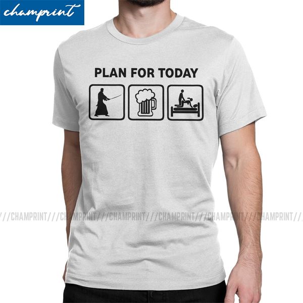 

men's kendo funny joke plan for today beer have vintage short sleeve crewneck plus size sport hooded sweatshirt hoodie men t shirt