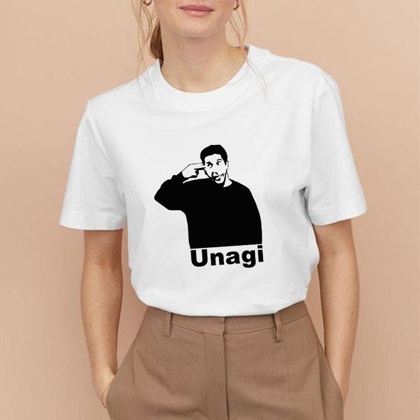 

showtly ​​друзья tv show 25th anniversary женщины тенниска благодарение росс tee топы мода fans подарки мода плюс размер короткой, White