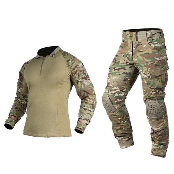 

new g4 outdoor training pants tactical shirt elastic combat cloth set - (mc) xxl1, Camo