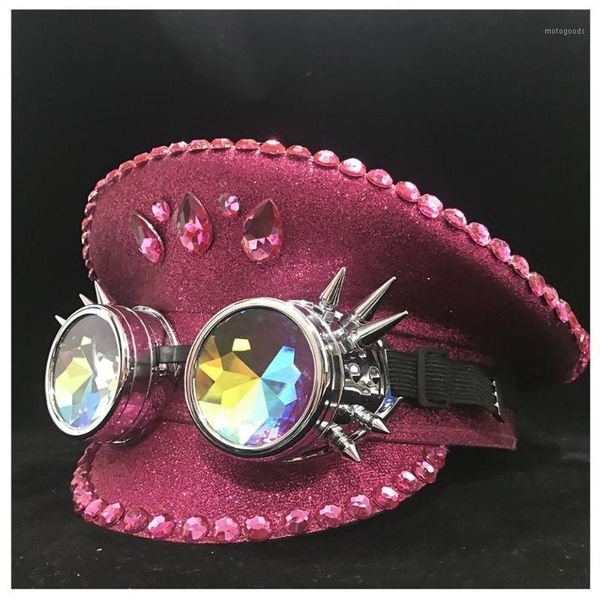 

wide brim hats women fashion authentic pink hat with metal classes captain performance guard adult1, Blue;gray