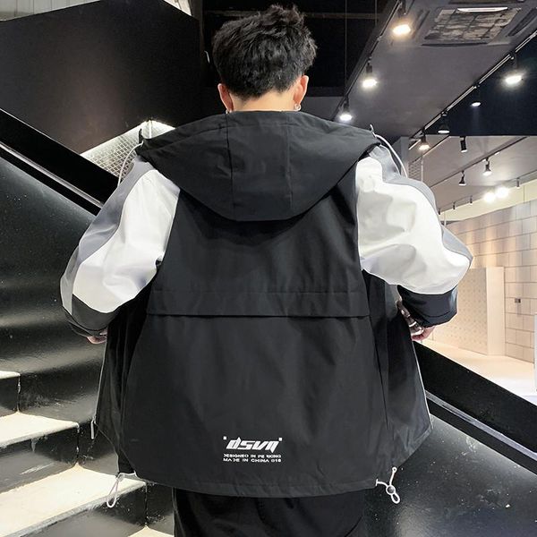 

men's lightweight, full zip hoodie sweatshirt with long sleeves, Tan;black