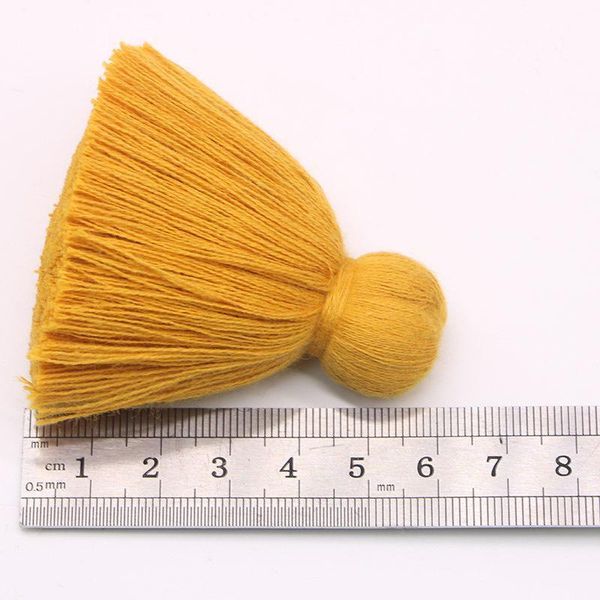 

5pc 6cm mini cotton fat tassel pendant home textile curtain clothing pendant tassel diy key bag bracelet necklace craft tassels h jllwrh