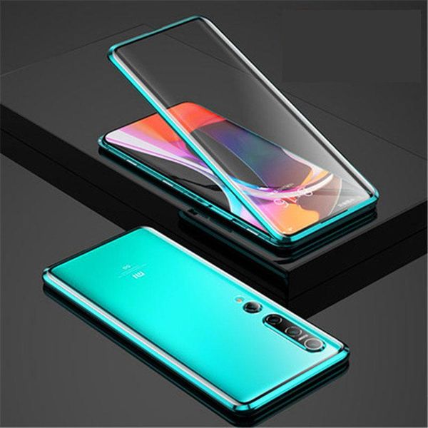 

metal magnetic case for mi xiaomi 10 9t pro f1 a3 lite note10 pro phone case for redmi 10x 9 9a h sqckur