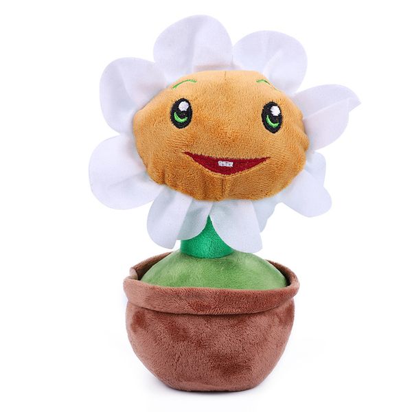 

plants vs zombies stuffed plush snow peashooter toy creative game toy