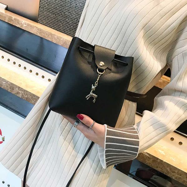 

dcos-new women handbag shoulder bags tote purse messenger hobo satchel bag cross body(black