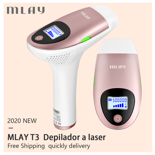

mlay t3 ipl hair removal epilator a laser permanent hair removal machine electric depilador a laser 500000 flashes ing