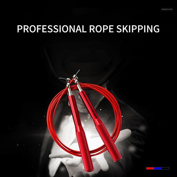 

jump ropes crossfit speed rope professional skipping fitness skip workout training sports aluminum handle steel wire jumping1