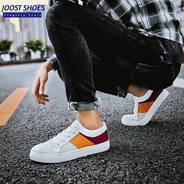 

men's skate casual shoes canvas sneakers 036, Black