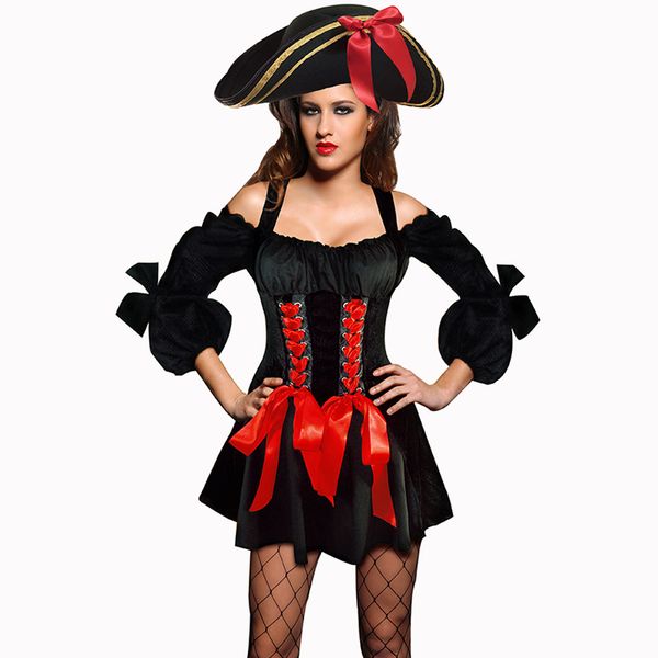 

new witch costume underwear game allure uniform role play lace up body shaping cosplay witch costume, White