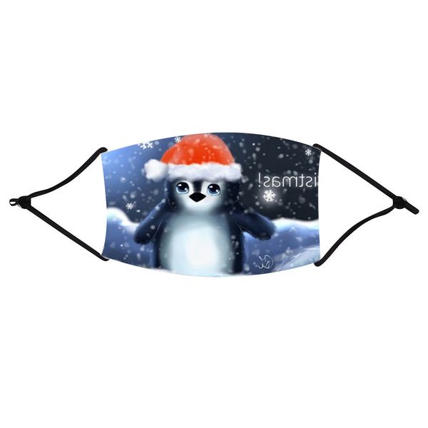 

rescue newcover print christmas breathable animal multi-purpose reuse mouth fashion design face mask multiple protection