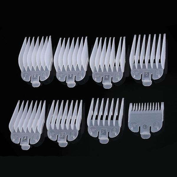 

1 set professional hair trimmer/clipper coded cutting guide combs set great for most hair clippers / trimmers