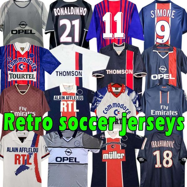 

okocha retro soccer jerseys 93 94 95 96 leroy adailton beckham 98 99 00 01 02 03 90 92 2013 2014 classic rai anelka ibrahimovic camisas de f, Black;yellow