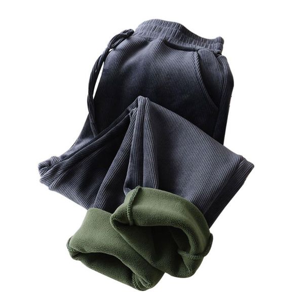 

woolen women winter pants thick warm vintage autumn thicken feleece trousers harem pants for women velvet capris, Black;white