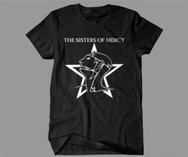 

sisters of mercy t shirt screenprinted the worlds end simon pegg retro 80s custom print tee shirt sport hooded sweatshirt hoodie