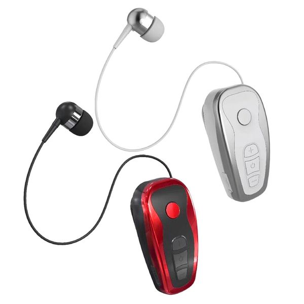 

q7 wireless bluetooth earphone in-ear wire business neck clip design