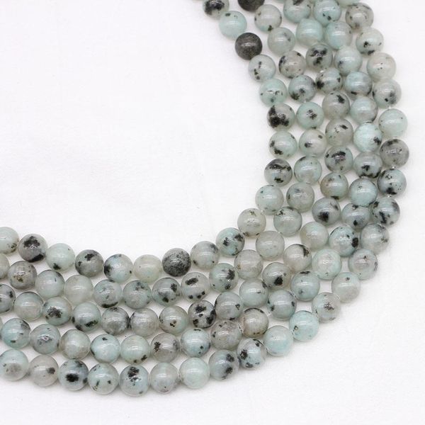 

1strand lot 4 6 8 10 12mm natural tianshan blue stone bead round loose spacer beads for jewelry making findings diy bracelet h jllhdc