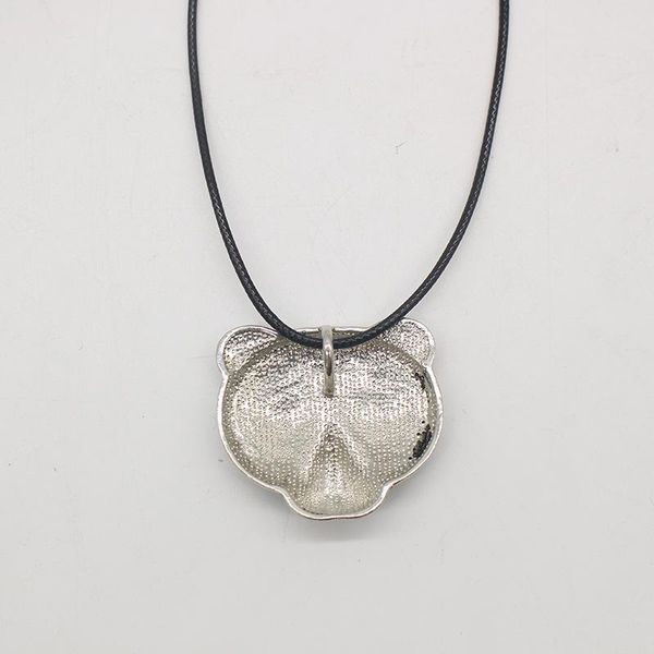 

nordic style bear necklace russian bear pendant women men bag charm necklaces couple gift stainless steel jewelry accessories jllzxp