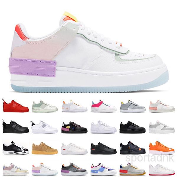 

luxury platform sneakers one 1 womens mens casual shoes force black volt mca university blue forces shadow trainers sr6t