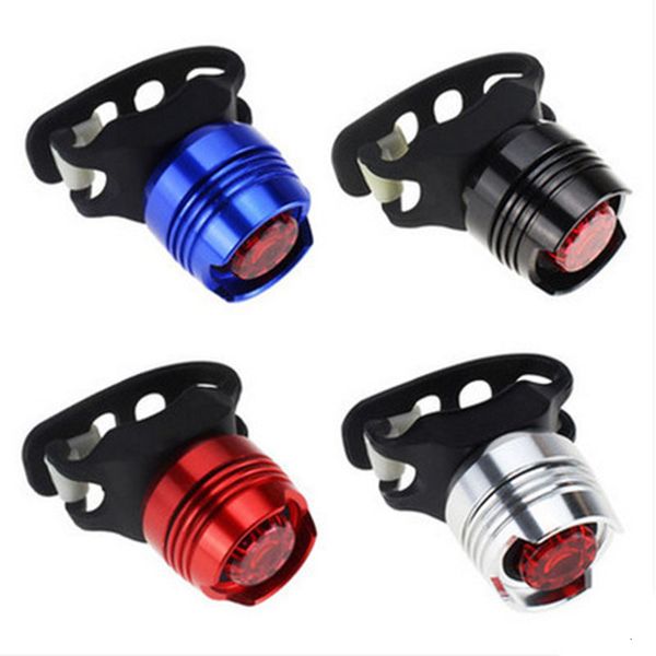 

waterproof bike bicycle rear tail led helmet cycling safety warning lamp cycling safety warning light