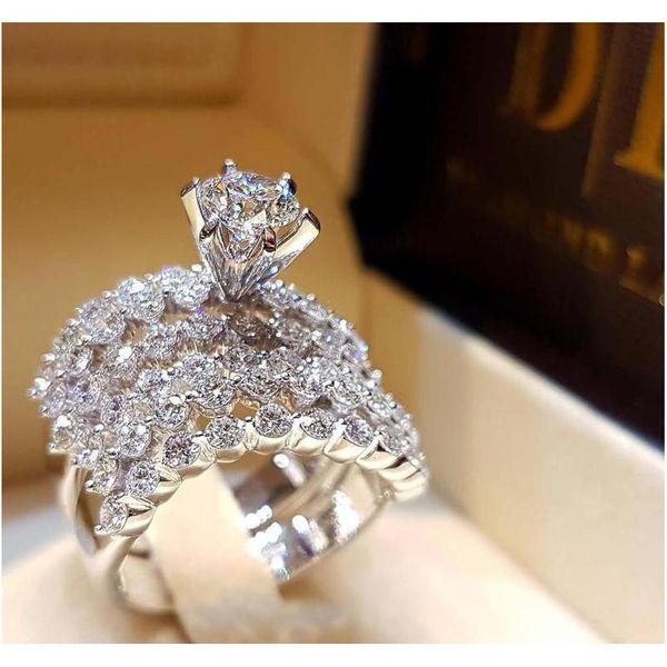 

couple wedding rings rhinestone fashion silver mixed different styles fashion selling european and america jllalv yy_dhhome, Slivery;golden