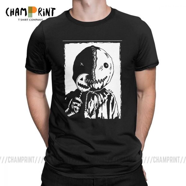 

sport men t-shirts sack boy sam vintage pure cotton tee shirt short sleeve trick 'r treat horror t shirts gift clothing for halloween