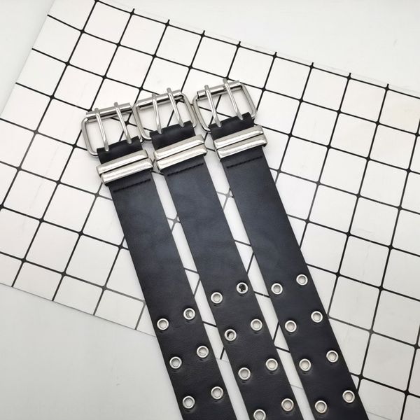 

9ph5a punk hrfvq for vent eye chain belt fashion double men and punk trend style trend women style, Black;brown