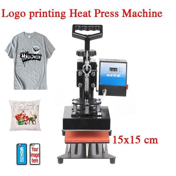 

printers 6x6 inch sublimation logo heat press machine diy t shirt/hoodie/pillow case/phone cover transfer printer1